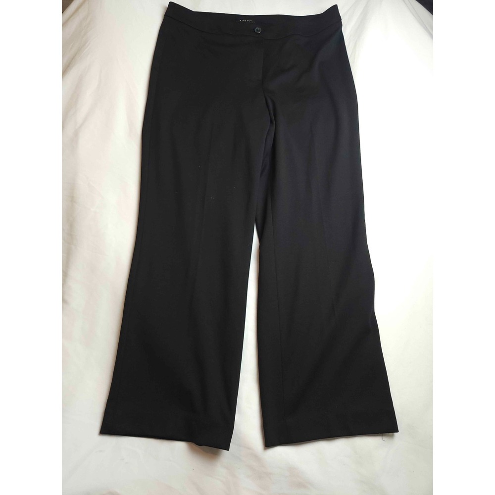 Jones New York Dress Pants Womens 12 Black Dark Academia Professional Workwear